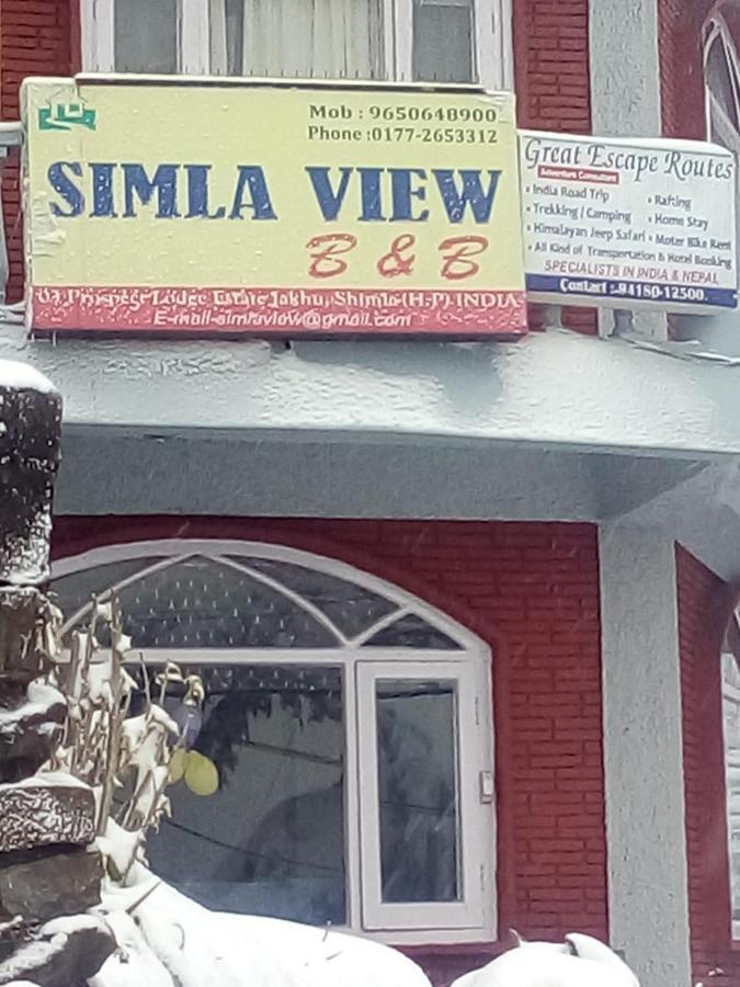 Simla View Bed and Breakfast Esterno foto